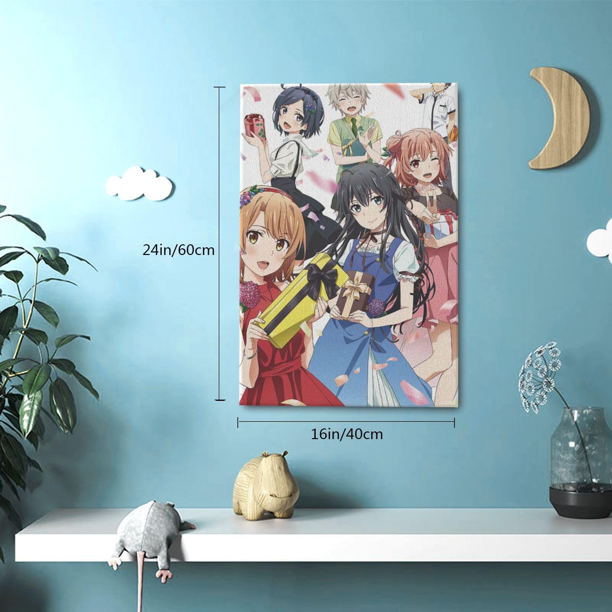 俺ガイル アート 木製フレーム付き 俺ガイル アート 木製フレーム付き